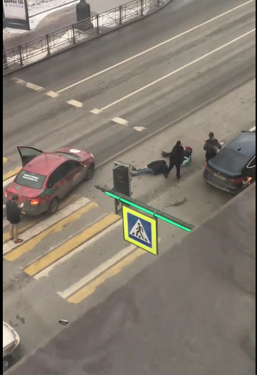 Скриншот видео из группы «ДТП и ЧП | Санкт-Петербург» / vk.com/spb_today
